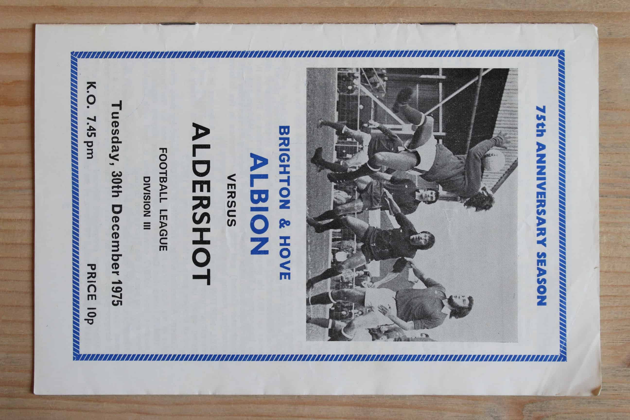 Brighton & Hove Albion FC v Aldershot F.C